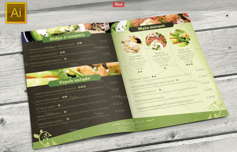 Top 37 Free Low Cost Restaurant Menu Templates