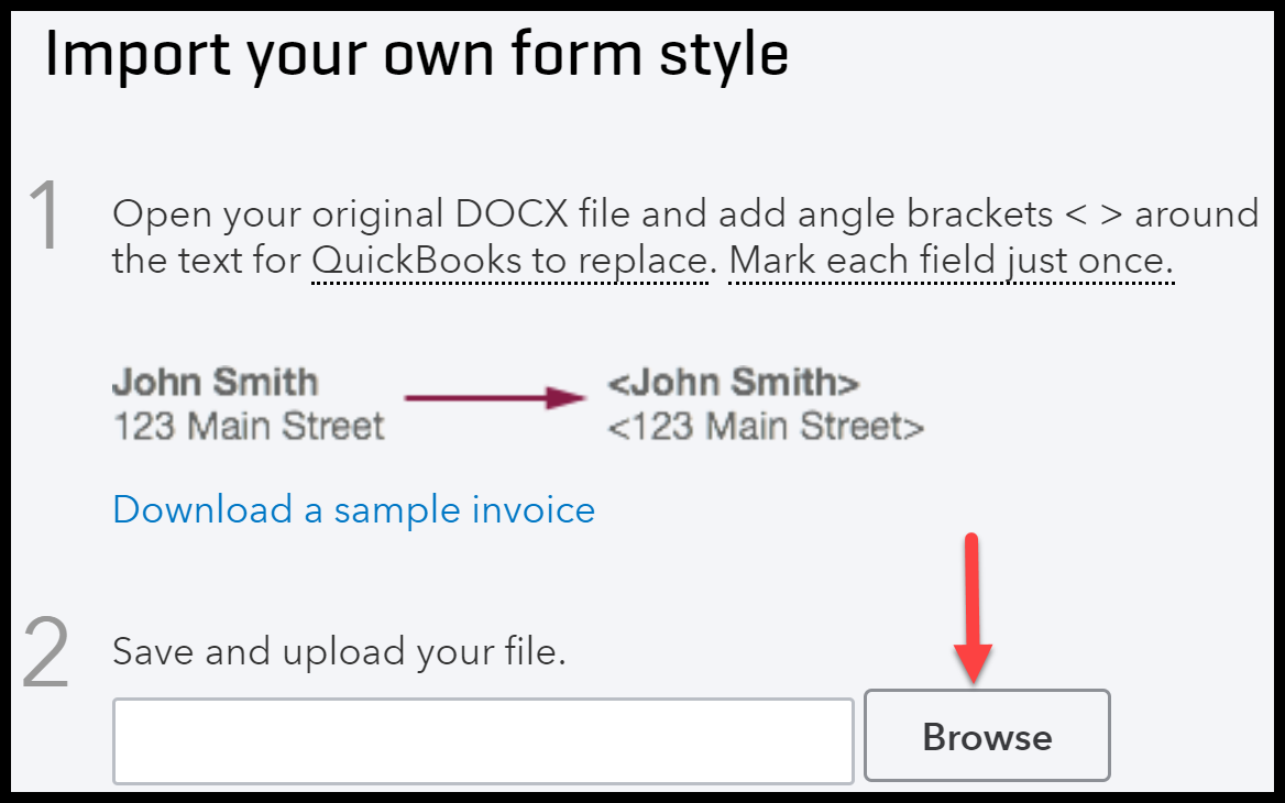 customize fields in a template in quickbooks for mac