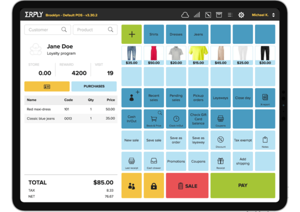 Consignment pos software