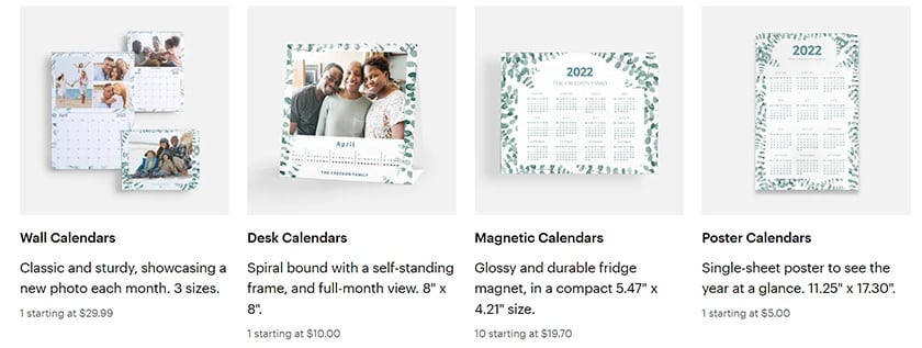 Stationery sets and customized calendars as tenant appreciation gifts.