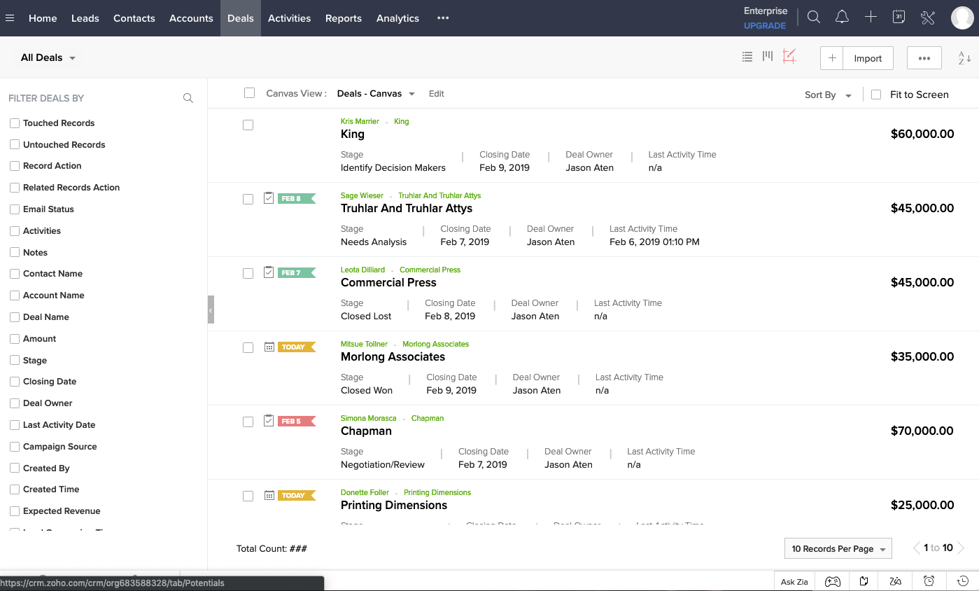 How to Use Zoho CRM in 7 Steps