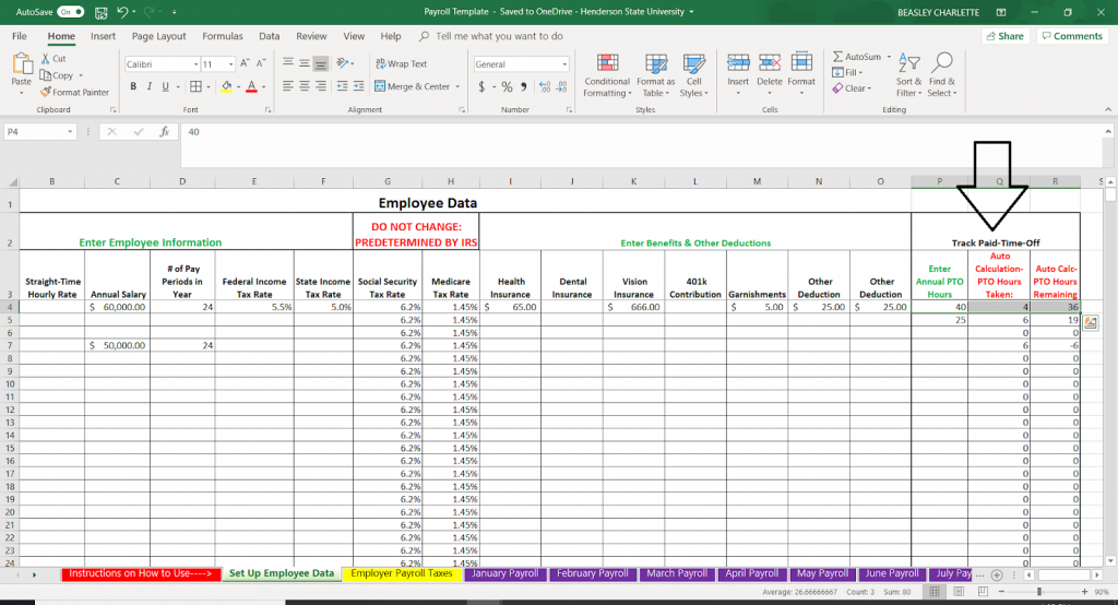 How to Do Payroll in Excel [+ Free Template] - Best Practice in HR