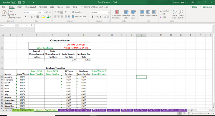 How to Do Payroll in Excel [+ Free Template] - Best Practice in HR