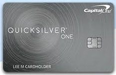 Capital One QuicksilverOne Cash Rewards Credit Card - small business credit cards fair credit