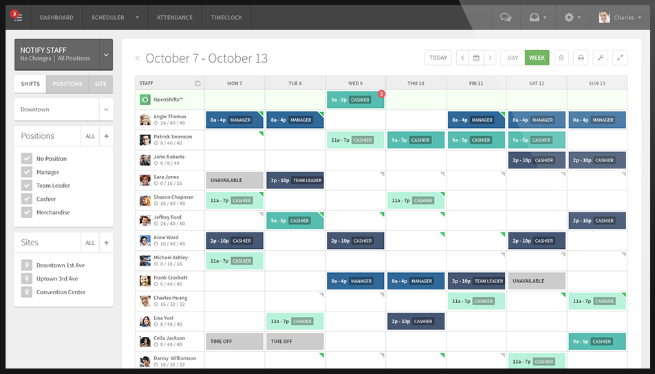 employee scheduling software free download