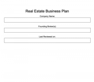 stock trading business plan sample pdf