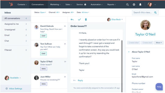 Hubspot - insightly vs hubspot