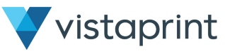 Vistaprint logo that links to Vistaprint homepage.