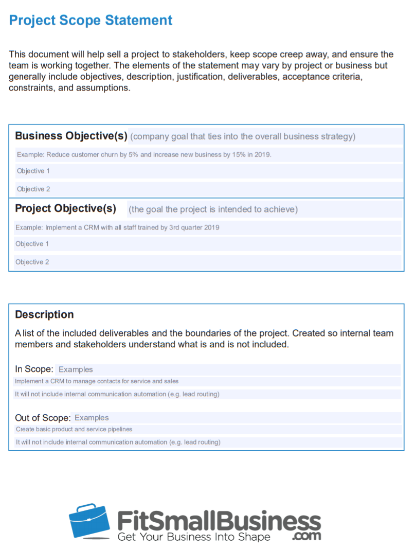 Schedule Of Documents Template from fitsmallbusiness.com