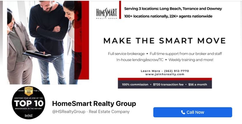 HomeSmart Realty Group Facebook cover