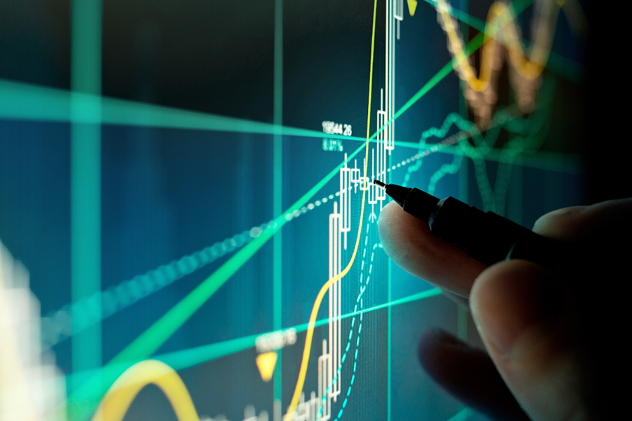 stock market graph