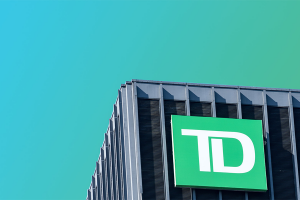 Logo of TD bank