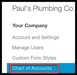 Far Chart Of Accounts