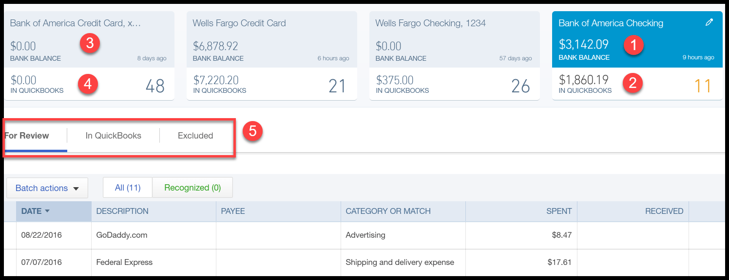 How To Manage Downloaded Credit Card Transactions In