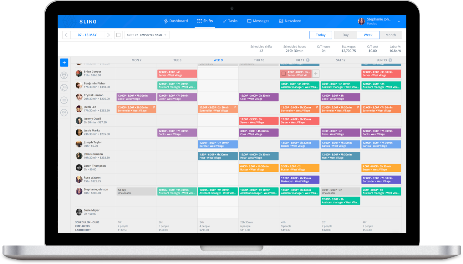 free employee scheduling software for mac