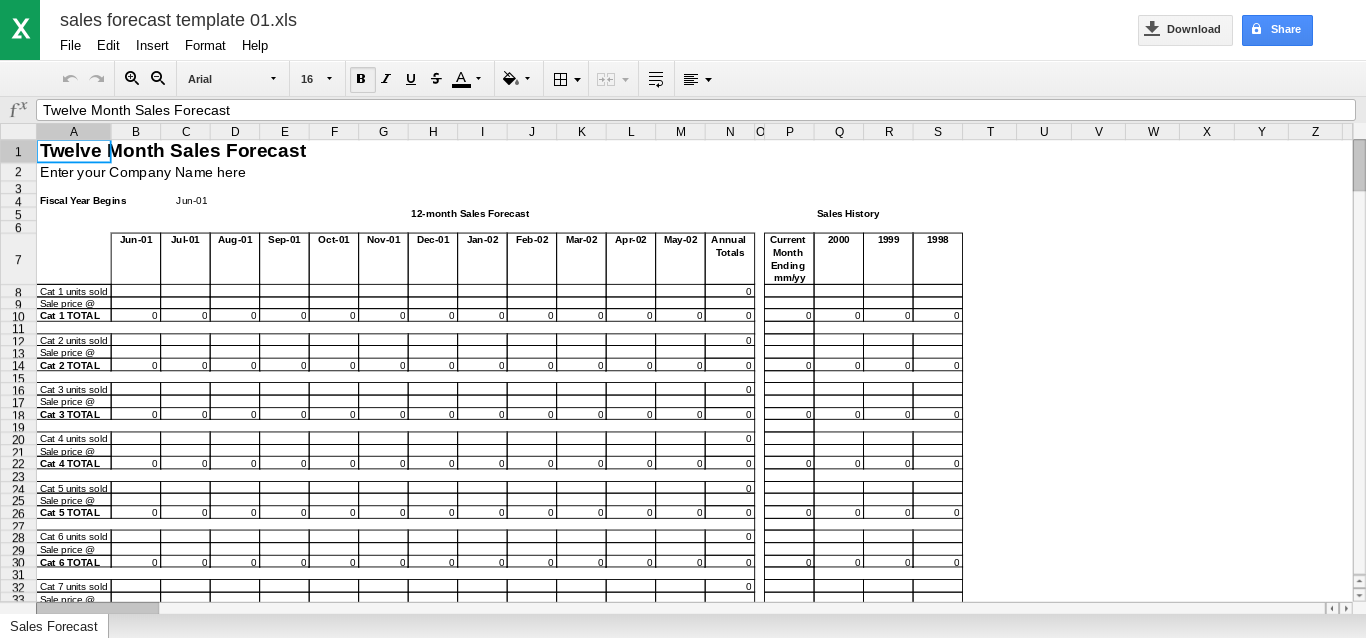 Sales Budget Template from fitsmallbusiness.com