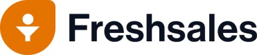 Freshsales logo that links to Freshsales homepage.