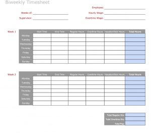 6 Free Timesheet Templates You Really Need