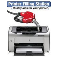 printer in filling station image