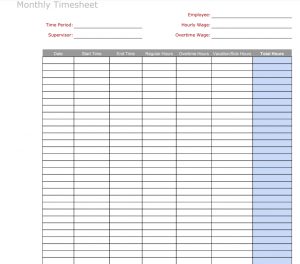 6 Free Timesheet Templates You Really Need