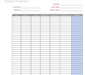 Lawyer Time Tracking Chart