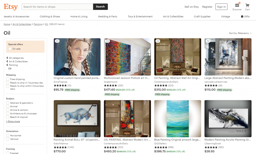 How to Sell Art Online