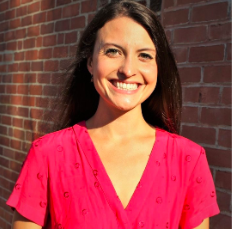 Katie Higgins, co-fondatrice di Emboss Communications