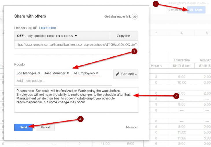 Free Employee Schedule Templates & Instructions