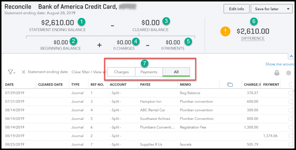 How To Do Credit Card Reconciliation In Quickbooks Online