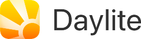 Daylite logo that links to Daylite homepage.
