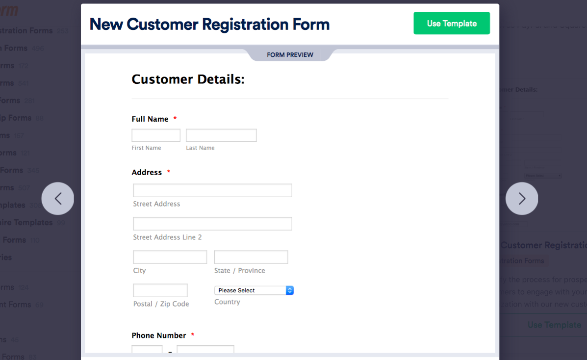 jotform template