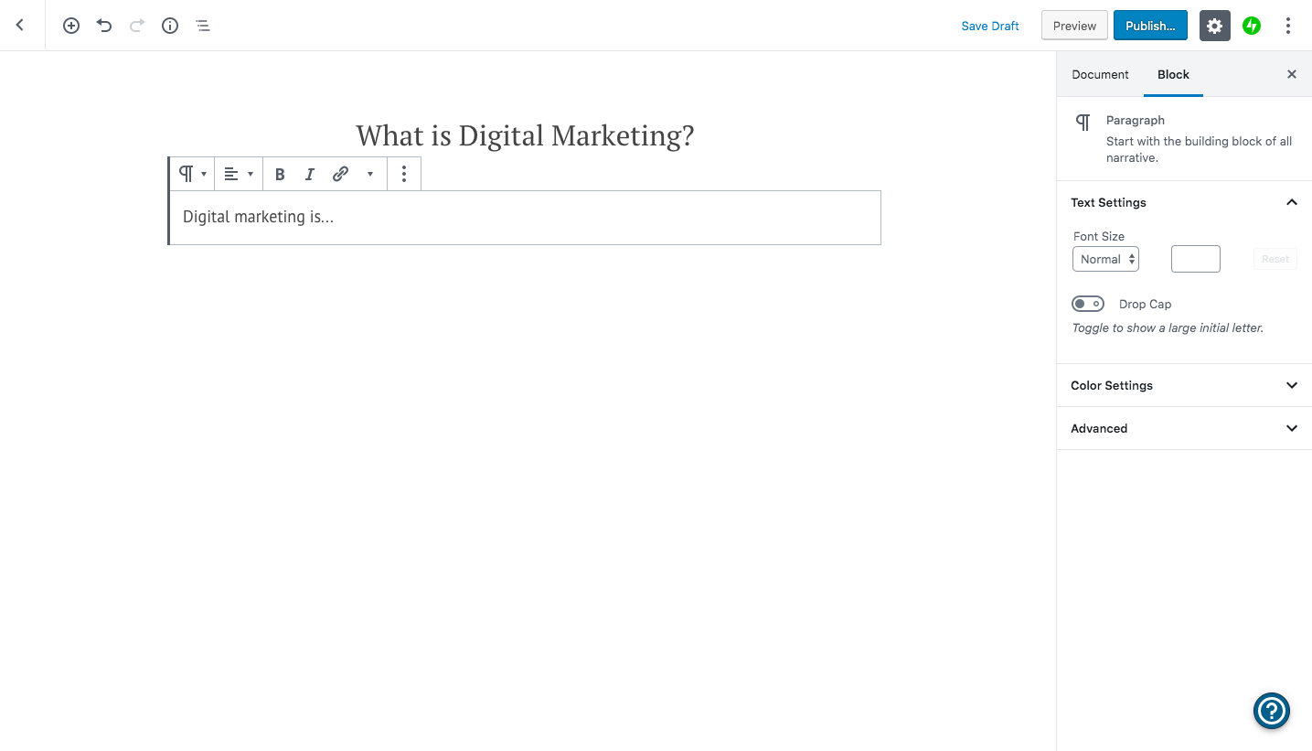 aggiungendo la copia del post sul blog del sito Web wordpress