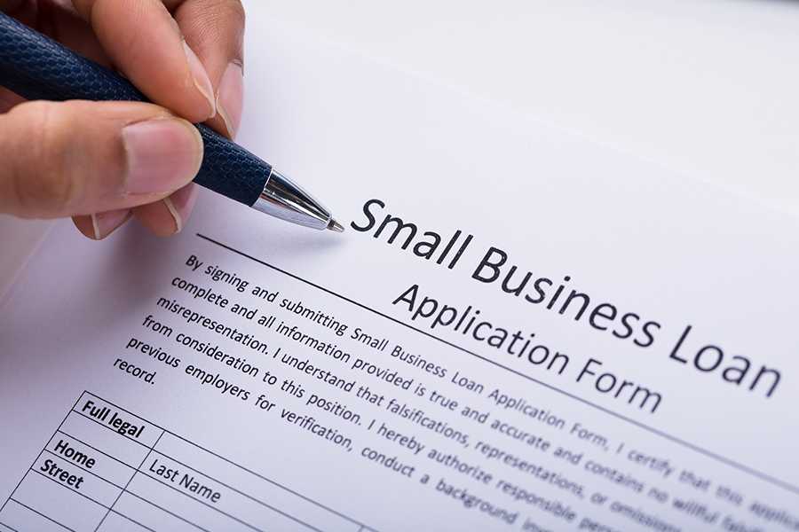 small business loan application form