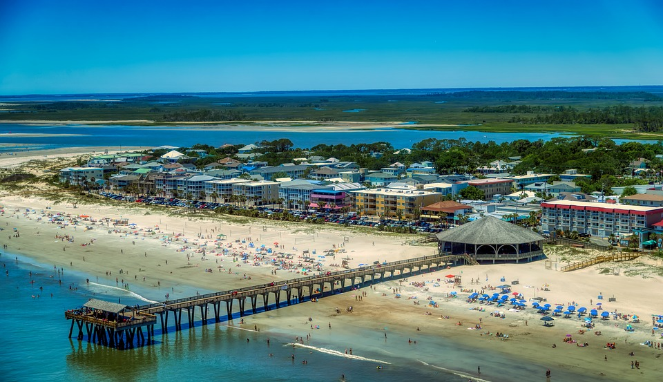 A photo of a beach in Georgia