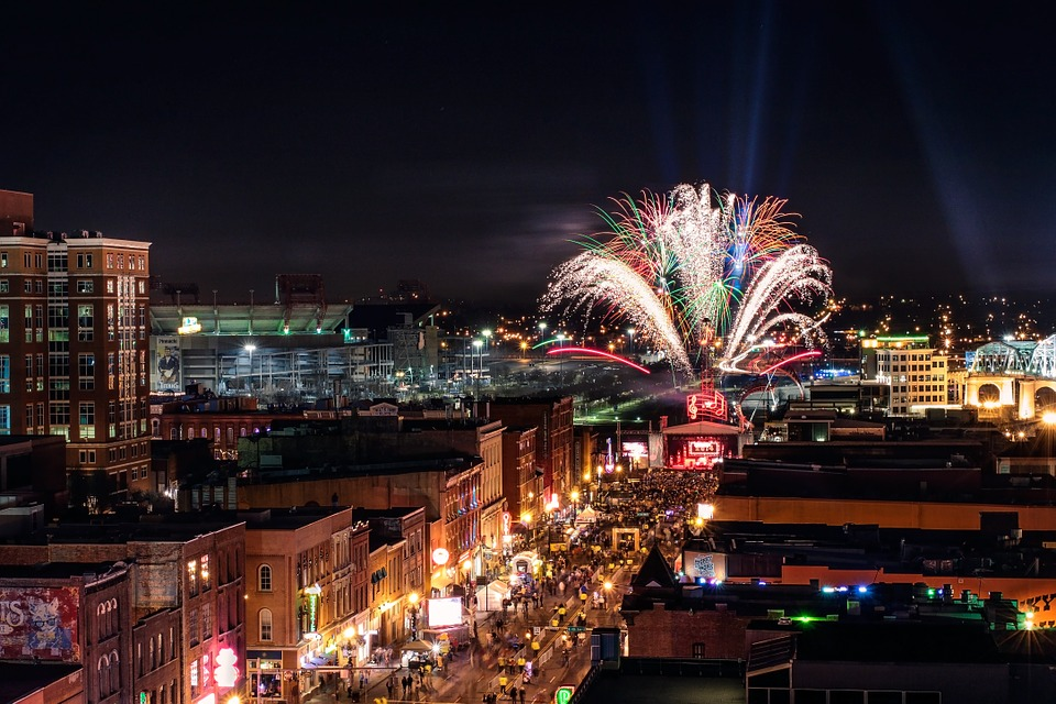 A photo of a celebration in Tennessee