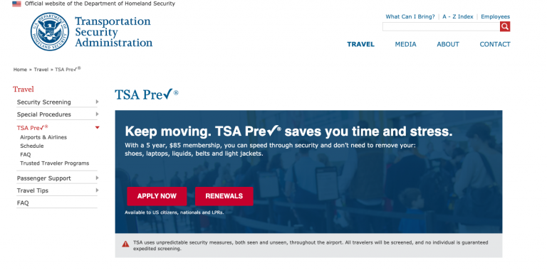 Tsa Precheck What It Is How To Apply And Benefits 1324