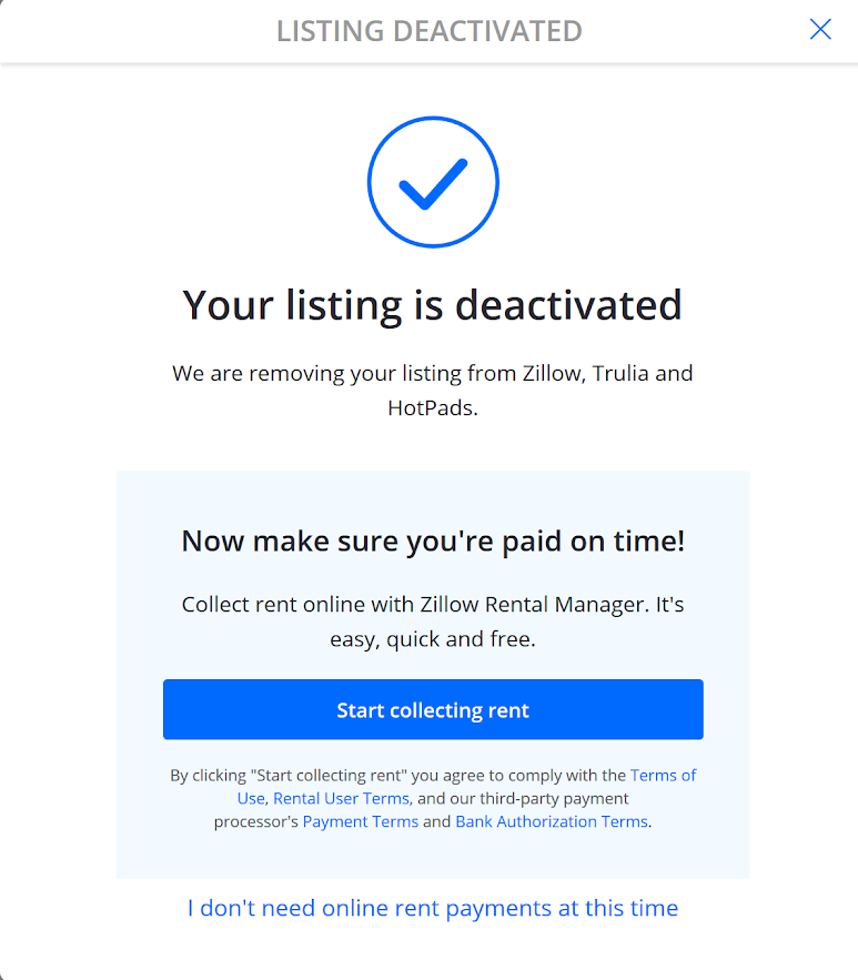 zillow rental manager