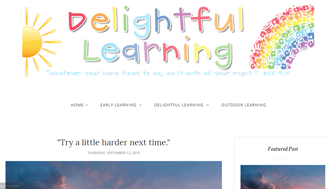 Delightful Learning - teacher blogs infographic 