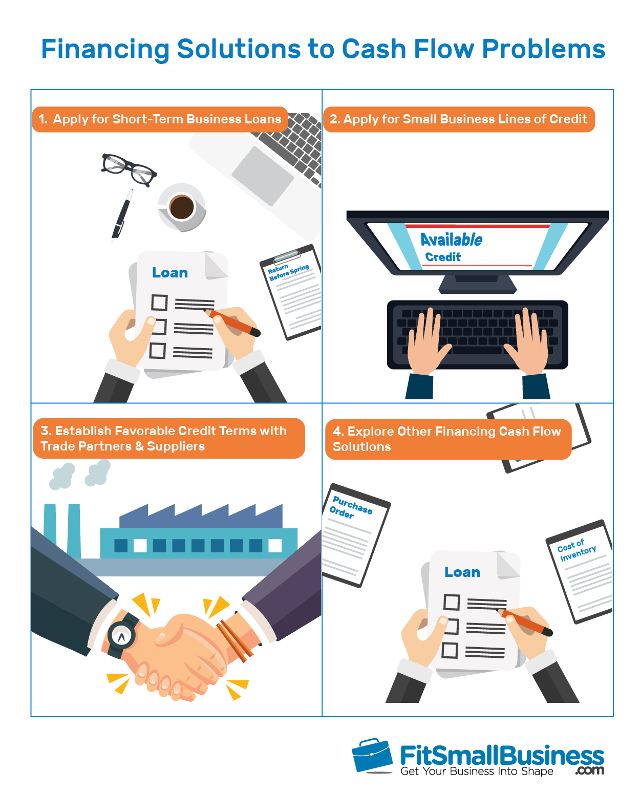 how to solve cash flow problems