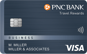 PNC bank credit card business travel