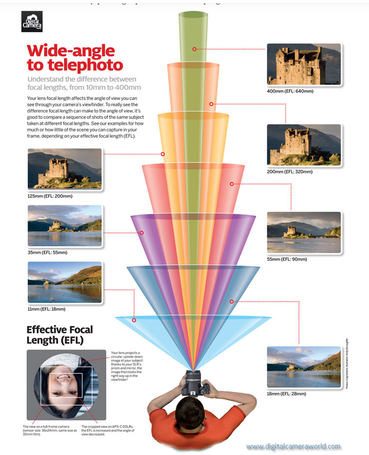 Example of an Infographic created by DigitalCameraWorld.com