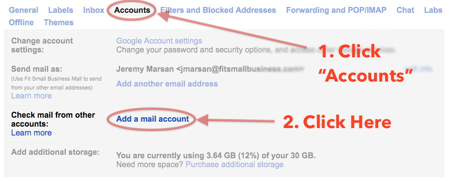 Come configurare l'email Bluehost con Gmail