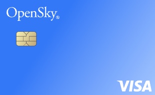 OpenSky secured visa credit card.