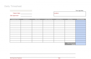 Time Card Template Word from fitsmallbusiness.com