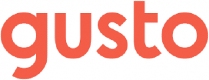Gusto logo that links to the Gusto homepage in a new tab