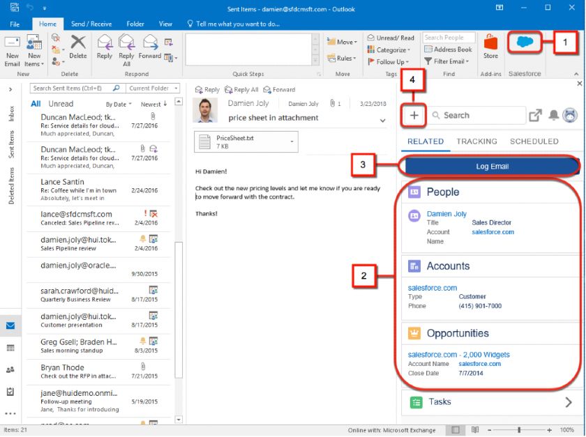 download salesforce plugin for outlook 2013