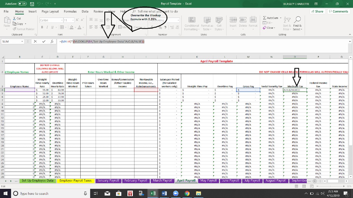 How To Do Payroll In Excel In 7 Steps Free Template