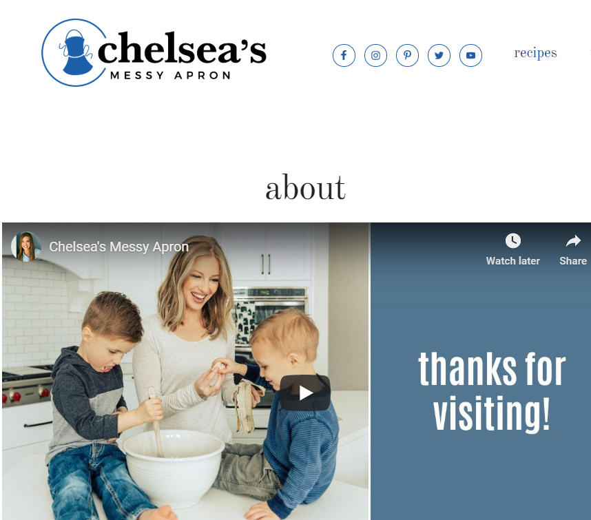 Chelsea’s Messy Apron blog