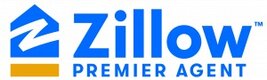 Zillow Premier Agent logo that links to Zillow Premier Agent homepage in new tab.