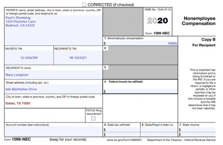 IRS Form 1099 Reporting for Small Business Owners in 2020